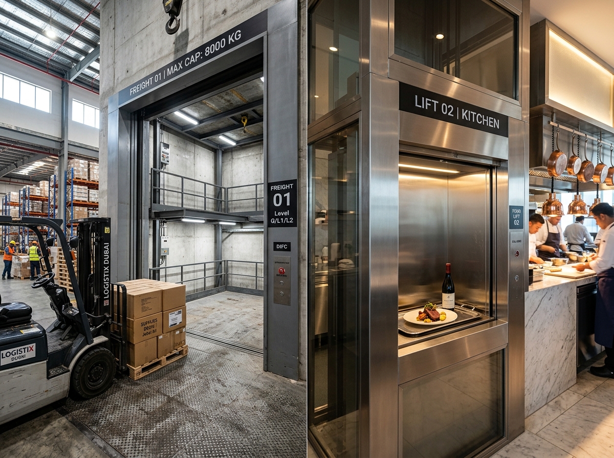 Heavy-Duty Freight & Cargo Elevators
