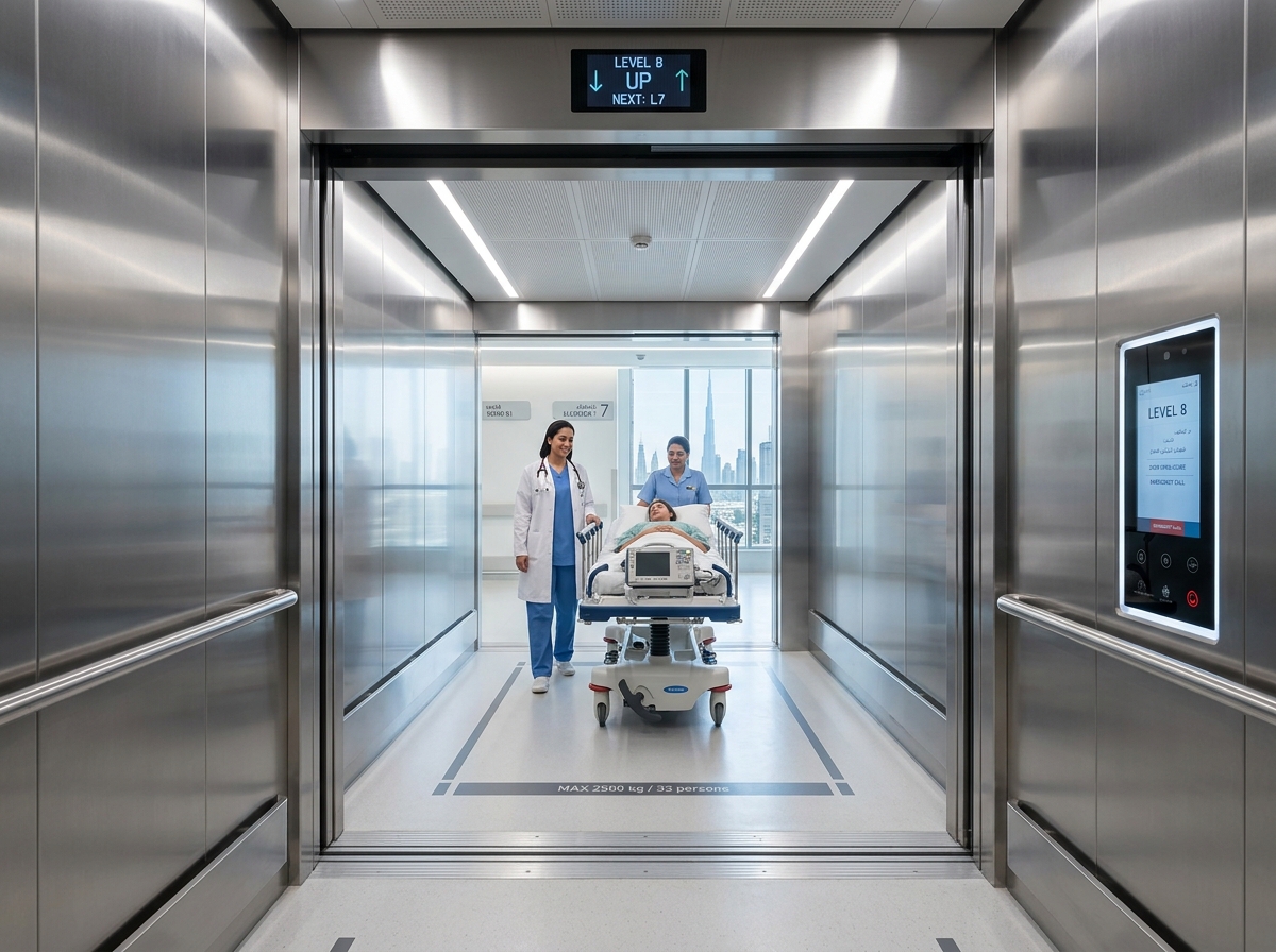 Hospital & Stretcher Bed Elevators