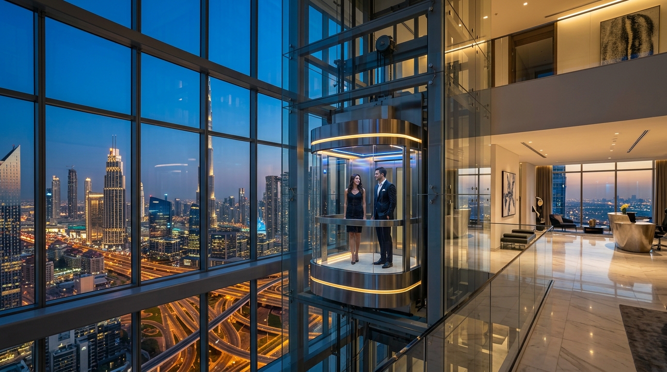 Luxury Panoramic Glass Elevators