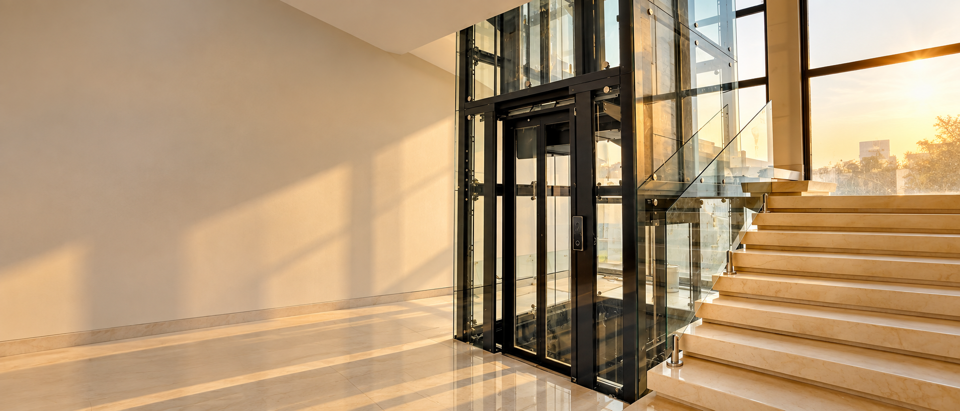 High Performance Elevators for Modern Villas
