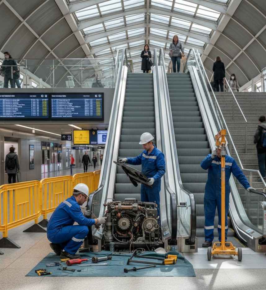 Certified Escalator Maintenance in Dubai in Dubai | SIGMA HEIGHT ELEVATORS LLC