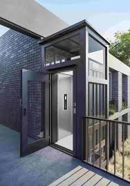 Villa lift with steel structure UAE